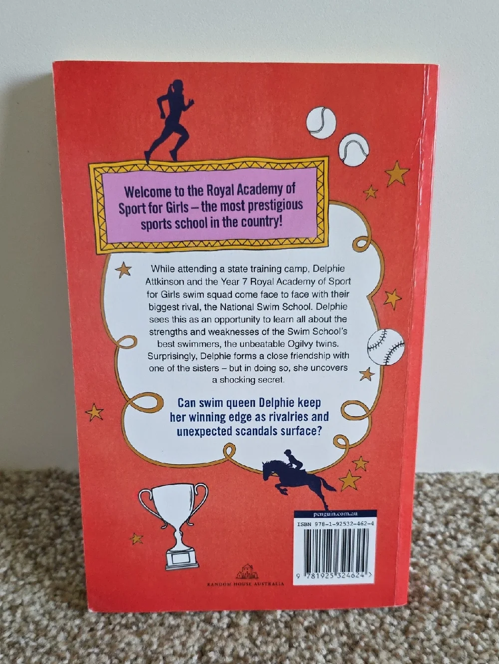 The Royal Academy of Sport for Girls (4-Book Set) Run, Horse, Gymnastics, Swim,